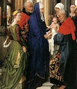 St Columba Altarpiece WEYDEN, Rogier van der